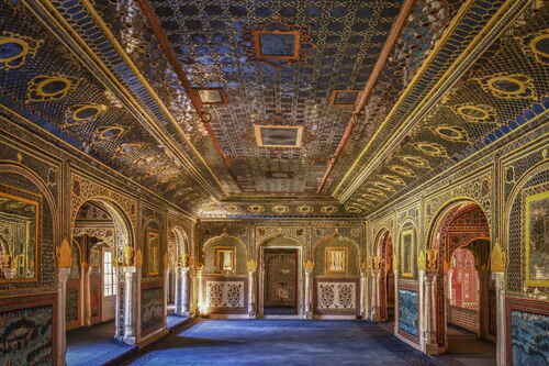 Samode palace in Jaipur