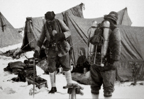 June 1924 last image of George Mallory and Andrew Irvine