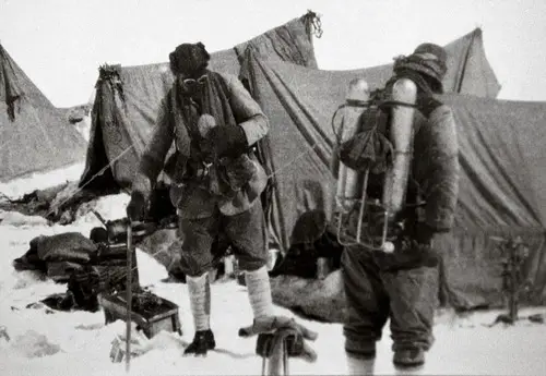 June 1924 George Mallory and Andrew Irvine