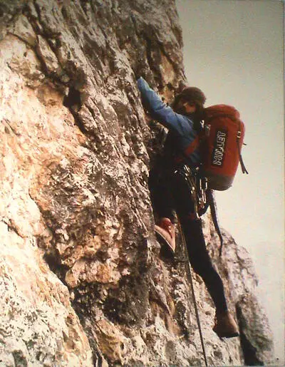 Reinhold Messner Climbing