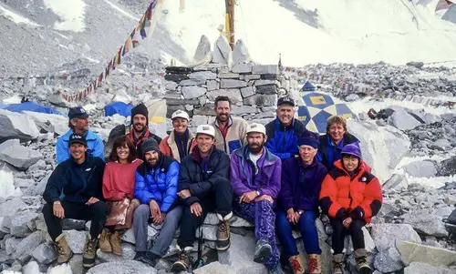 Rob Hall 1996 Everest Expedition team