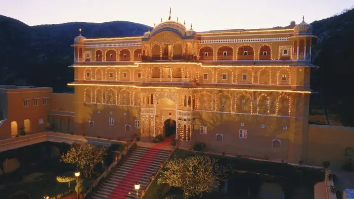 Samode Palace in Jaipur