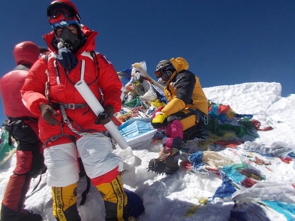 Shriya Shah-Klorfine on Mount Everest