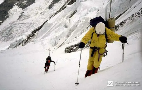 Wanda Rutkiewicz in Annapurna, 1987