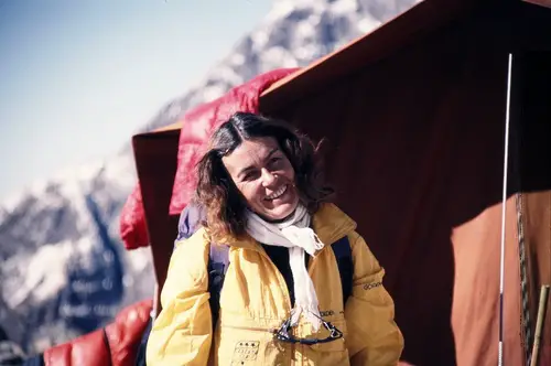 Wanda Rutkiewicz in Annapurna Base Camp