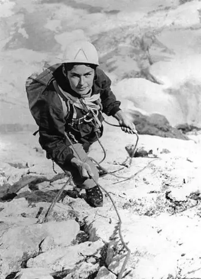 Wanda Rutkiewicz in the Pyrenees