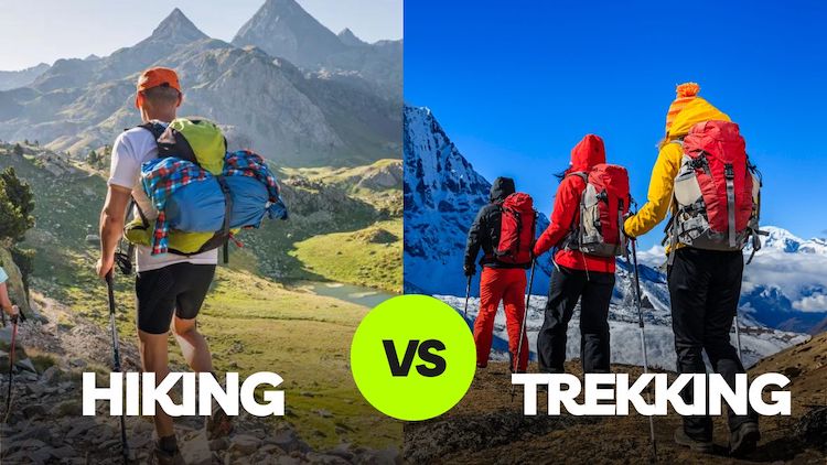 What is the Difference Between Hiking and Trekking?