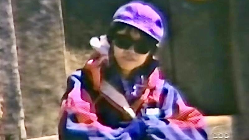 Yasuko Namba in Climbing Gear