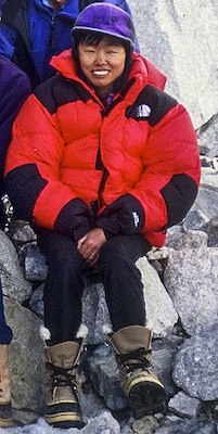 Yasuko Namba on Everest