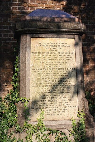Andrew Scott Waugh Grave