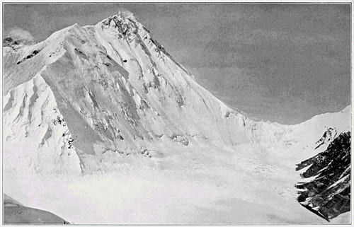 Everest North Col from Lhakpa La 1921