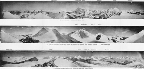 Everest Panoramas 1921