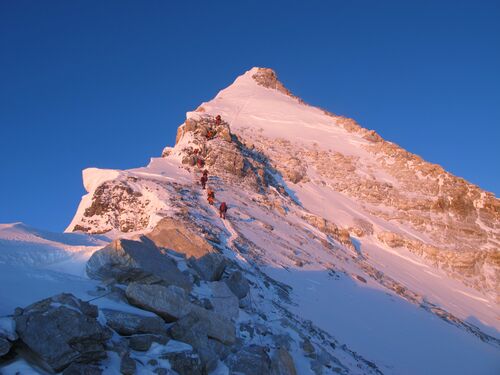 Everest Summit from North Side