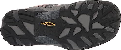 Keen Women’s Voyageur Hiking Shoe_Sole View