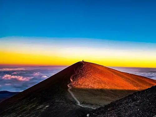 Mauna Kea Volcano in Hawaii