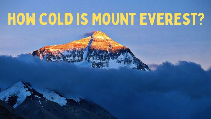 Mount Everest Temperature