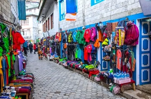 Namche Bazaar Market