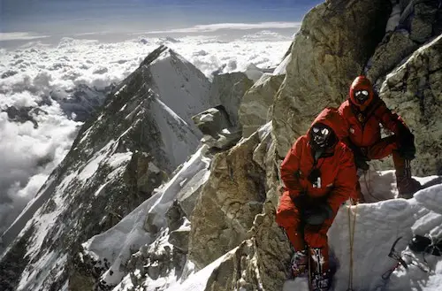 Peter Boardman and Joe Tasker in Kanchenjunga