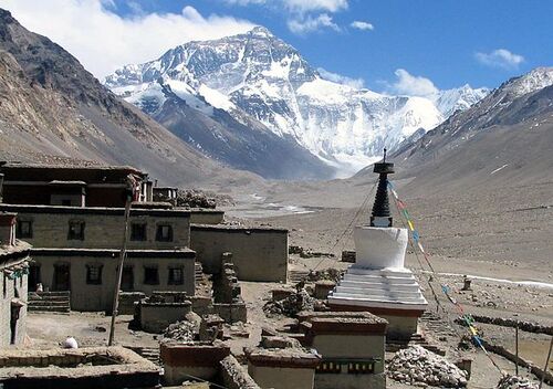 Rongbuk Monastery Everest