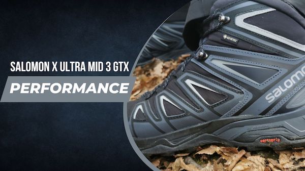 Salomon X Ultra Mid 3 GTX Hiking Boots -  Performance