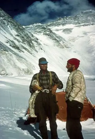 Tom Hornbein and Willi Unsoeld in 1963 Everest