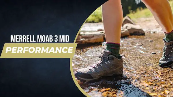 Women's Merrell Moab 3 Mid Waterproof Boot Performance