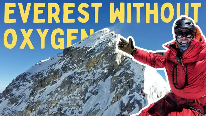 Can you climb Everest Without Oxygen