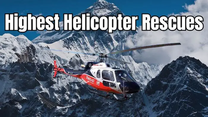 Highest Helicopter Rescue on Everest