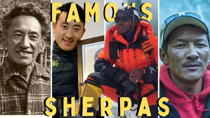 famous sherpas, most famous sherpa climbers