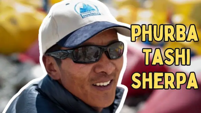 Phurba Tashi Sherpa Climber