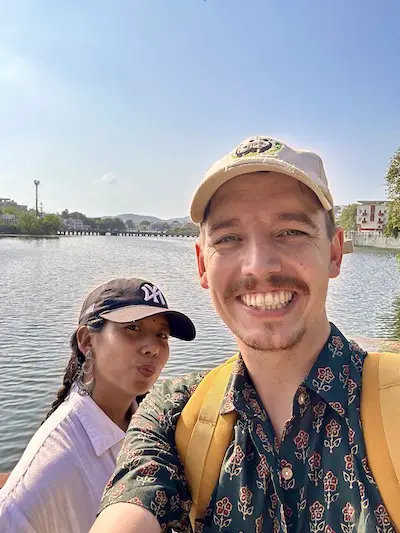 Hayden and Pooja in Udaipur